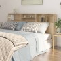 Mueble cabecero color roble Sonoma 200x19x103,5 cm de vidaXL, Cabeceros y pies de cama - Ref: Foro24-811892, Precio: 81,58 €,...