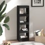 Estantería de libros/divisor de espacios negro 40x30x135 cm de vidaXL, Librerías y estanterías - Ref: Foro24-811620, Precio: ...