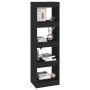 Estantería de libros/divisor de espacios negro 40x30x135 cm de vidaXL, Librerías y estanterías - Ref: Foro24-811620, Precio: ...