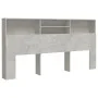 Concrete gray headboard furniture 200x19x103.5 cm by vidaXL, Headboards and footboards - Ref: Foro24-811893, Price: 68,70 €, ...