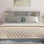 Mueble cabecero gris hormigón 200x19x103,5 cm de vidaXL, Cabeceros y pies de cama - Ref: Foro24-811893, Precio: 68,70 €, Desc...