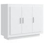 Aparador de madera contrachapada blanco 92x35x75 cm de vidaXL, Aparadores - Ref: Foro24-811835, Precio: 94,03 €, Descuento: %