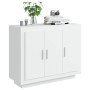 Aparador de madera contrachapada blanco 92x35x75 cm de vidaXL, Aparadores - Ref: Foro24-811835, Precio: 94,03 €, Descuento: %