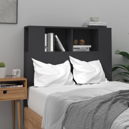 Mueble cabecero negro 100x18,5x104,5 cm de vidaXL, Cabeceros y pies de cama - Ref: Foro24-811908, Precio: 51,11 €, Descuento: %