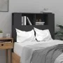 Mueble cabecero negro 100x18,5x104,5 cm de vidaXL, Cabeceros y pies de cama - Ref: Foro24-811908, Precio: 43,96 €, Descuento: %