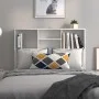 Glänzend weißes Kopfteilmöbel 100x19x103,5 cm von vidaXL, Kopf- und Fußteile - Ref: Foro24-811850, Preis: 64,99 €, Rabatt: %