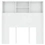 Glänzend weißes Kopfteilmöbel 100x19x103,5 cm von vidaXL, Kopf- und Fußteile - Ref: Foro24-811850, Preis: 64,99 €, Rabatt: %