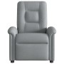 Sillón reclinable eléctrico tela gris claro en Sillones | Comprar online en Foru.es