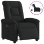 Sillón reclinable eléctrico de tela negro en Sillones | Comprar online en Foru.es