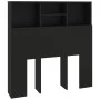 Schwarzes Kopfteilmöbel 100x19x103,5 cm von vidaXL, Kopf- und Fußteile - Ref: Foro24-811845, Preis: 48,92 €, Rabatt: %