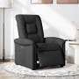 Sillón reclinable eléctrico de tela negro en Sillones | Comprar online en Foru.es