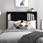 Mueble cabecero negro 100x19x103,5 cm de vidaXL, Cabeceros y pies de cama - Ref: Foro24-811845, Precio: 49,40 €, Descuento: %