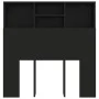 Schwarzes Kopfteilmöbel 100x19x103,5 cm von vidaXL, Kopf- und Fußteile - Ref: Foro24-811845, Preis: 48,92 €, Rabatt: %