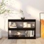 Estantería/divisor de espacios negro 100x30x72 cm de vidaXL, Librerías y estanterías - Ref: Foro24-811737, Precio: 74,57 €, D...