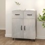 Aparador de madera de ingeniería gris hormigón 69,5x34x90 cm de vidaXL, Aparadores - Ref: Foro24-812199, Precio: 86,22 €, Des...