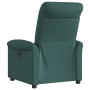 Sillón reclinable eléctrico tela verde oscuro en Sillones | Comprar online en Foru.es