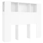 Mueble cabecero blanco 120x18,5x102,5 cm de vidaXL, Cabeceros y pies de cama - Ref: Foro24-811916, Precio: 66,45 €, Descuento: %