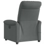 Sillón reclinable de masaje eléctrico tela gris oscuro en Sillones | Comprar online en Foru.es