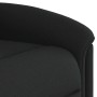 Sillón reclinable de masaje eléctrico tela negro en Sillones | Comprar online en Foru.es