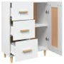 Aparador de madera contrachapada blanco 69,5x34x90 cm de vidaXL, Aparadores - Ref: Foro24-812222, Precio: 86,97 €, Descuento: %