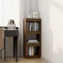 Estantería/divisor de espacios madera pino marrón miel de vidaXL, Librerías y estanterías - Ref: Foro24-810847, Precio: 42,37...