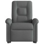Sillón reclinable elevable de tela gris oscuro en Sillones | Comprar online en Foru.es