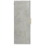 Armario colgante de pared gris hormigón 69,5x34x90 cm de vidaXL, Aparadores - Ref: Foro24-812280, Precio: 69,95 €, Descuento: %