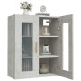 Armario colgante de pared gris hormigón 69,5x34x90 cm de vidaXL, Aparadores - Ref: Foro24-812280, Precio: 69,95 €, Descuento: %