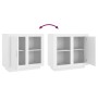 Aparador blanco 80x40x75 cm de vidaXL, Aparadores - Ref: Foro24-811826, Precio: 76,92 €, Descuento: %