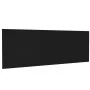 Cabecero de cama pared madera contrachapada negro 240x1,5x80cm de vidaXL, Cabeceros y pies de cama - Ref: Foro24-811053, Prec...