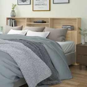 Sonoma oak headboard furniture 220x19x103.5 cm by vidaXL, Headboards and footboards - Ref: Foro24-811901, Price: 73,93 €, Dis...