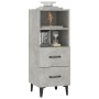 Aparador de madera contrachapada gris hormigón 34,5x34x90 cm de vidaXL, Aparadores - Ref: Foro24-812370, Precio: 58,76 €, Des...