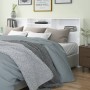 Mueble cabecero blanco brillante 220x19x103,5 cm de vidaXL, Cabeceros y pies de cama - Ref: Foro24-811904, Precio: 86,29 €, D...