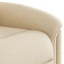 Sillón reclinable elevable de tela color crema en Sillones | Comprar online en Foru.es