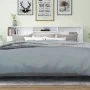 Glänzend weißes Kopfteilmöbel 220x19x103,5 cm von vidaXL, Kopf- und Fußteile - Ref: Foro24-811904, Preis: 70,16 €, Rabatt: %