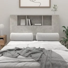 Betongraues Kopfteilmöbel 120x18,5x102,5 cm von vidaXL, Kopf- und Fußteile - Ref: Foro24-811920, Preis: 54,30 €, Rabatt: %
