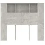 Concrete gray headboard furniture 120x18.5x102.5 cm by vidaXL, Headboards and footboards - Ref: Foro24-811920, Price: 54,30 €...