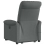 Silla de masaje reclinable de pie de tela gris oscuro en Sillones | Comprar online en Foru.es