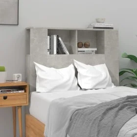 Betongraues Kopfteilmöbel 100x18,5x104,5 cm von vidaXL, Kopf- und Fußteile - Ref: Foro24-811911, Preis: 50,53 €, Rabatt: %
