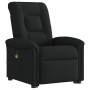Sillón reclinable de masaje elevable tela negro en Sillones | Comprar online en Foru.es