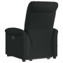 Sillón reclinable de masaje elevable tela negro en Sillones | Comprar online en Foru.es