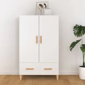 White plywood sideboard 70x31x115 cm by vidaXL, Sideboards - Ref: Foro24-812528, Price: 90,33 €, Discount: %
