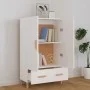 Aparador de madera contrachapada blanco 70x31x115 cm de vidaXL, Aparadores - Ref: Foro24-812528, Precio: 90,33 €, Descuento: %