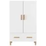 Aparador de madera contrachapada blanco 70x31x115 cm de vidaXL, Aparadores - Ref: Foro24-812528, Precio: 90,33 €, Descuento: %