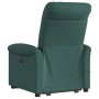 Silla de masaje reclinable de pie de tela verde oscura en Sillones | Comprar online en Foru.es