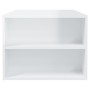 Mesa de centro madera de ingeniería blanco brillo 102x55x42 cm de vidaXL, Mesas de centro - Ref: Foro24-810923, Precio: 117,5...