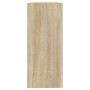Estantería/divisor de espacios color roble Sonoma 100x30x72 cm de vidaXL, Librerías y estanterías - Ref: Foro24-811739, Preci...