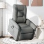 Sillón eléctrico reclinable elevable de tela gris claro en Sillones | Comprar online en Foru.es