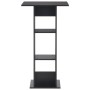 Mesa de bar color negro 60x60x110 cm en Mesas de comedor | Comprar online en Foru.es