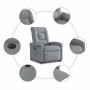 Sillón eléctrico reclinable elevable de tela gris claro en Sillones | Comprar online en Foru.es